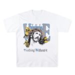Vertabrae Nothing Without It Printed T-shirt White Color | Fast & Free Shipping