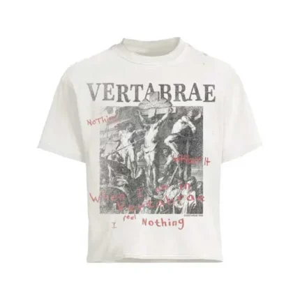 Vertabrae Nothing Without It T-shirt White Color | Fast & Free Shipping
