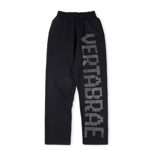 Vertabrae-Black-with-Black-Diamond-Shine-Sweatpant Vertabrae Black with Black Diamond Shine Sweatpant | Fast & Free Shipping