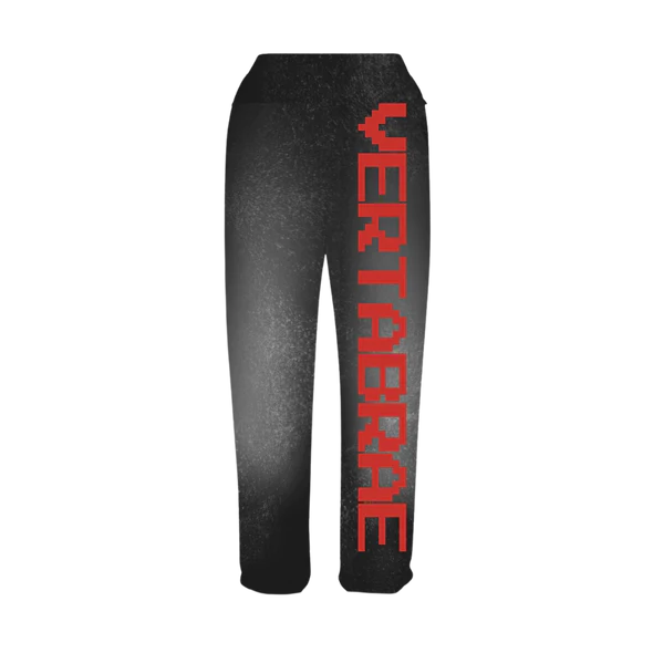 Vertabrae-Black-with-Red-Logo-Sweatpant Vertabrae Black with Red Logo Sweatpant | Fast & Free Shipping