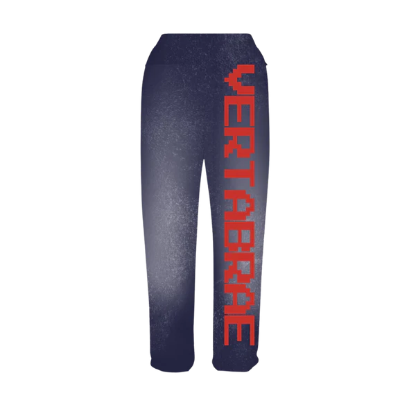 Vertabrae-Navy-with-Red-Logo-Sweatpant Vertabrae Navy with Red Logo Sweatpant | Fast & Free Shipping